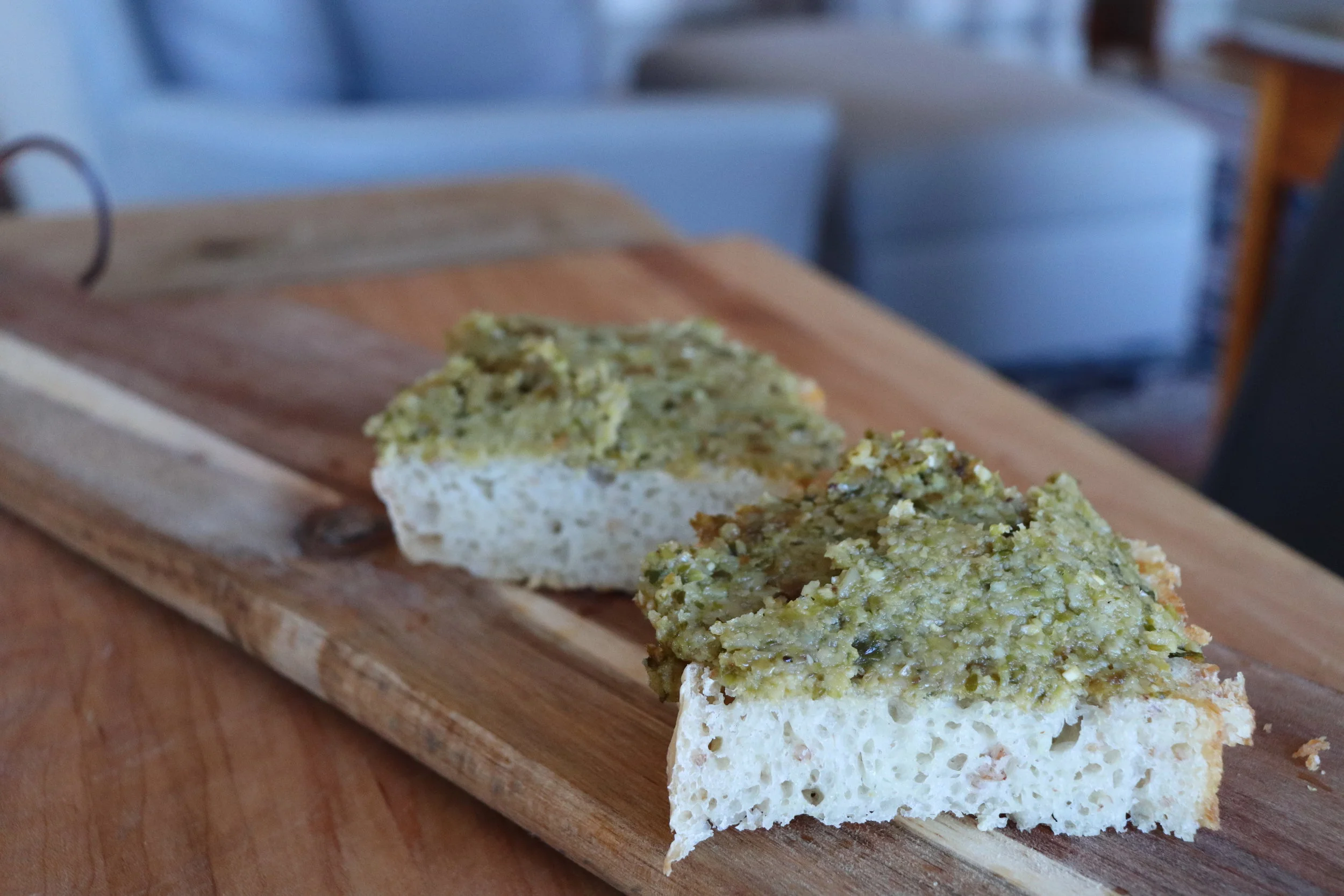 Roasted Brussel Sprout Pesto