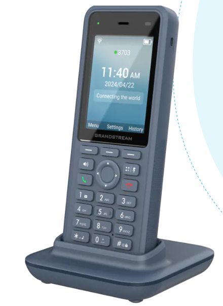 Grandstream WP836 Cordless Ruggedized WiFi phone