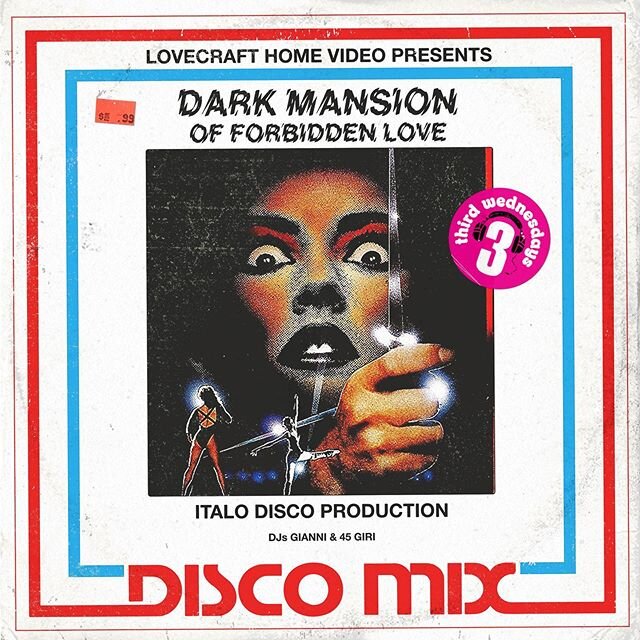 Tonight!!! Another installment of Italo Disco and Euro Dance Treasures from disco ghouls @burgertime, @glitteryghoul and @tobiaspanton! @dark.italo.mansion returns to @thelovecraftbar!!! Sophisticated suspense awaits!