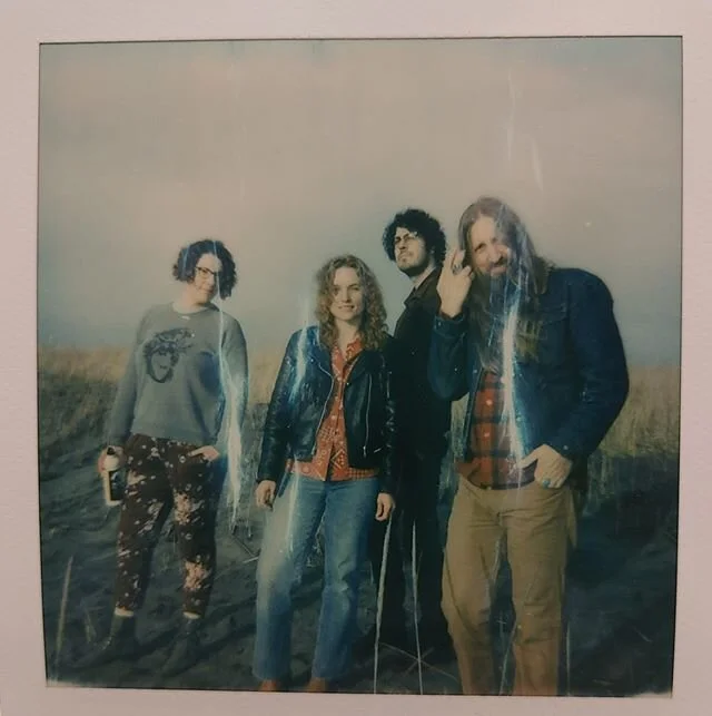 Beach times with @kassandraerin, @careshareok and @boramieannsao who took this amazing Polaroid.