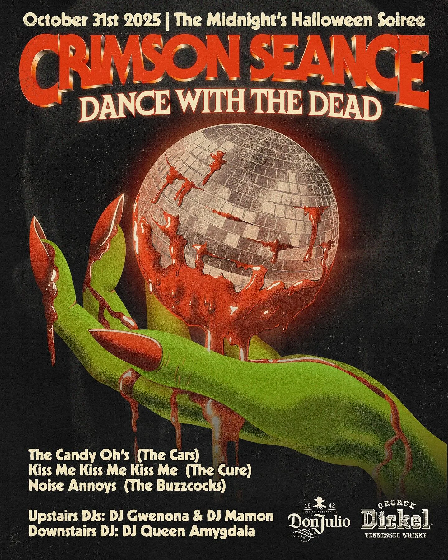 New work for @themidnightpdx and @thesixpdx! Thanks @derekslg!! So fun to do spooky Halloween illustrations!