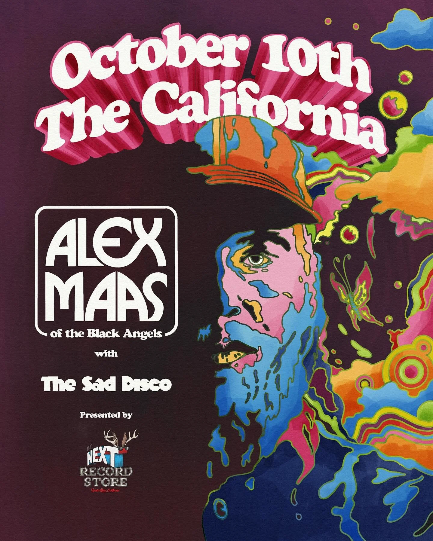 Reposting this poster for @alexmaas33 and @darwinmeiners for their show this past Friday at @the_california_theatre. Super fun to work on this one!!