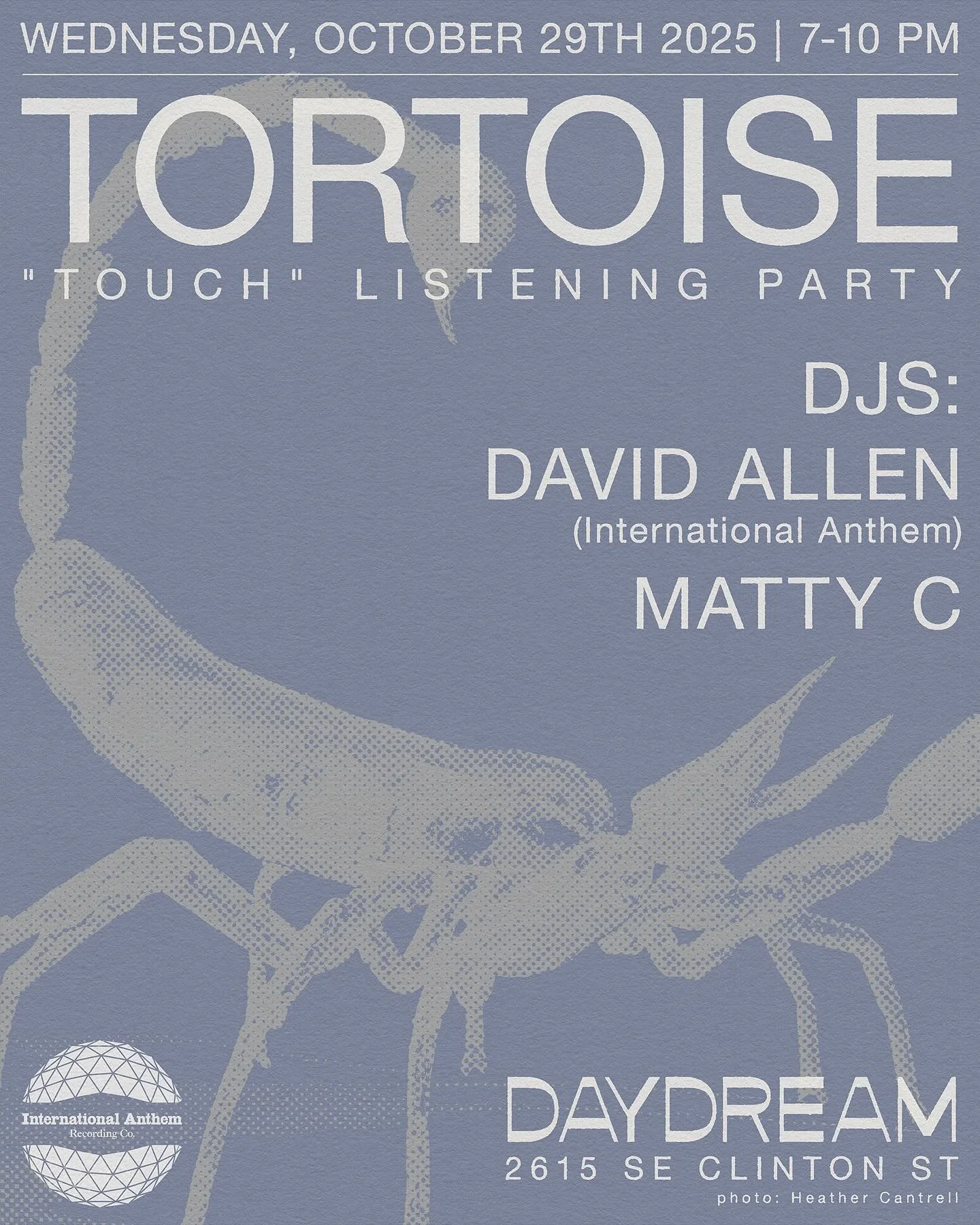 New work for @trts &ldquo;Touch&rdquo; listening party at @favoriteneighbors (Daydream). Photo @cantrellheather