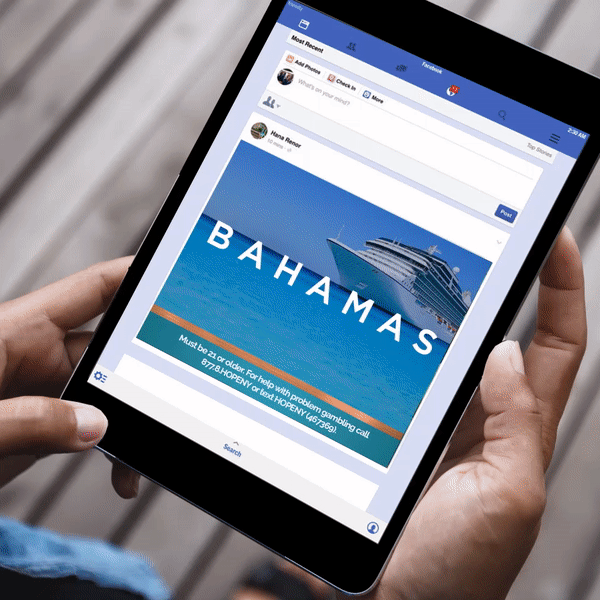 del Lago Resort & Casino: Get on Board Giveaway Campaign