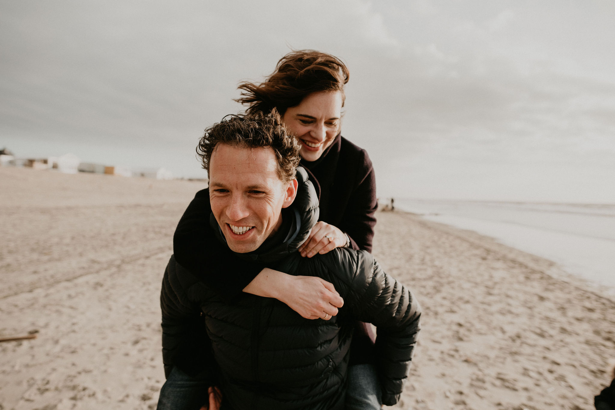 Love shoot at Noordwijk Aan de Zee