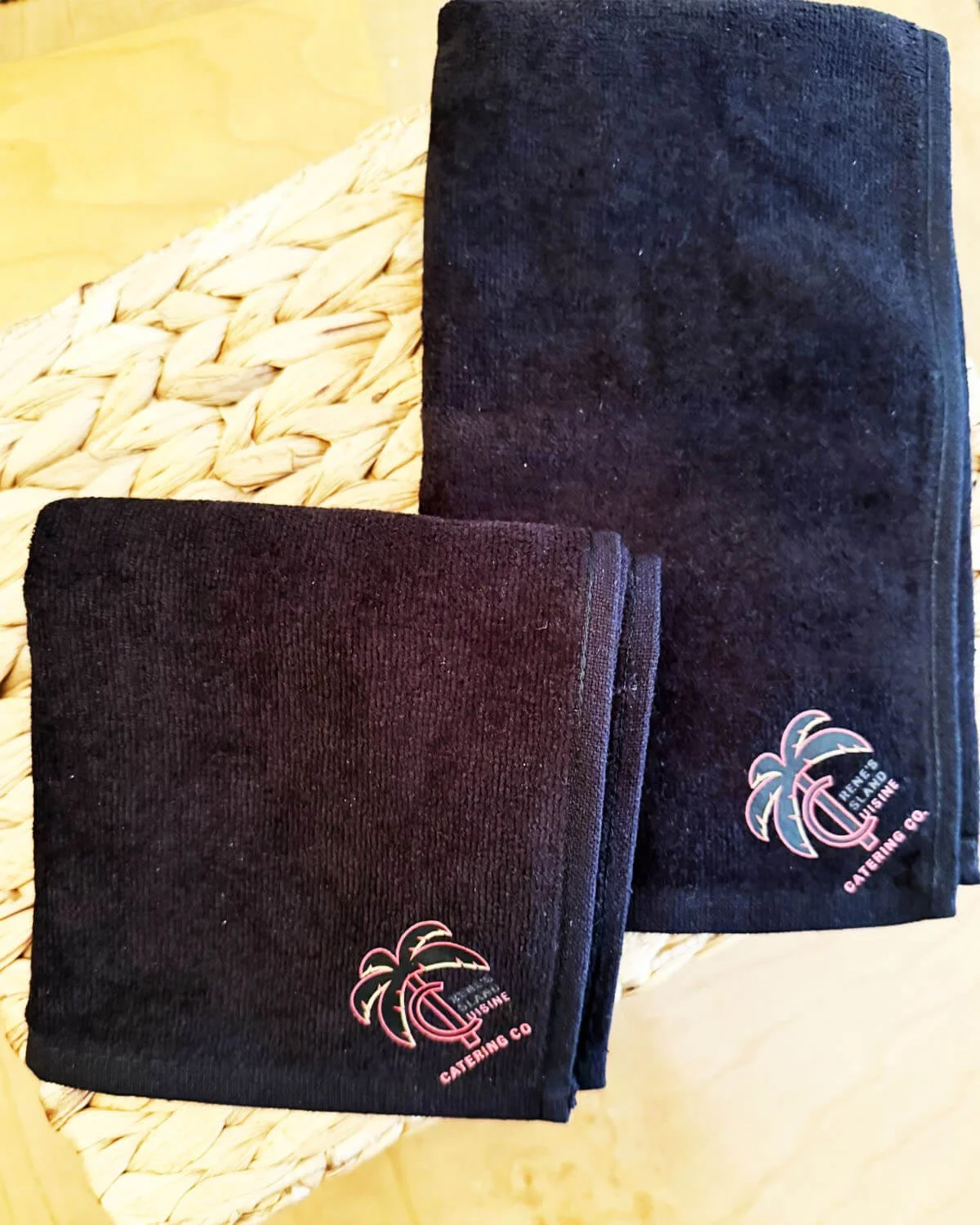irenes-island-cuisine-black-towel.jpg