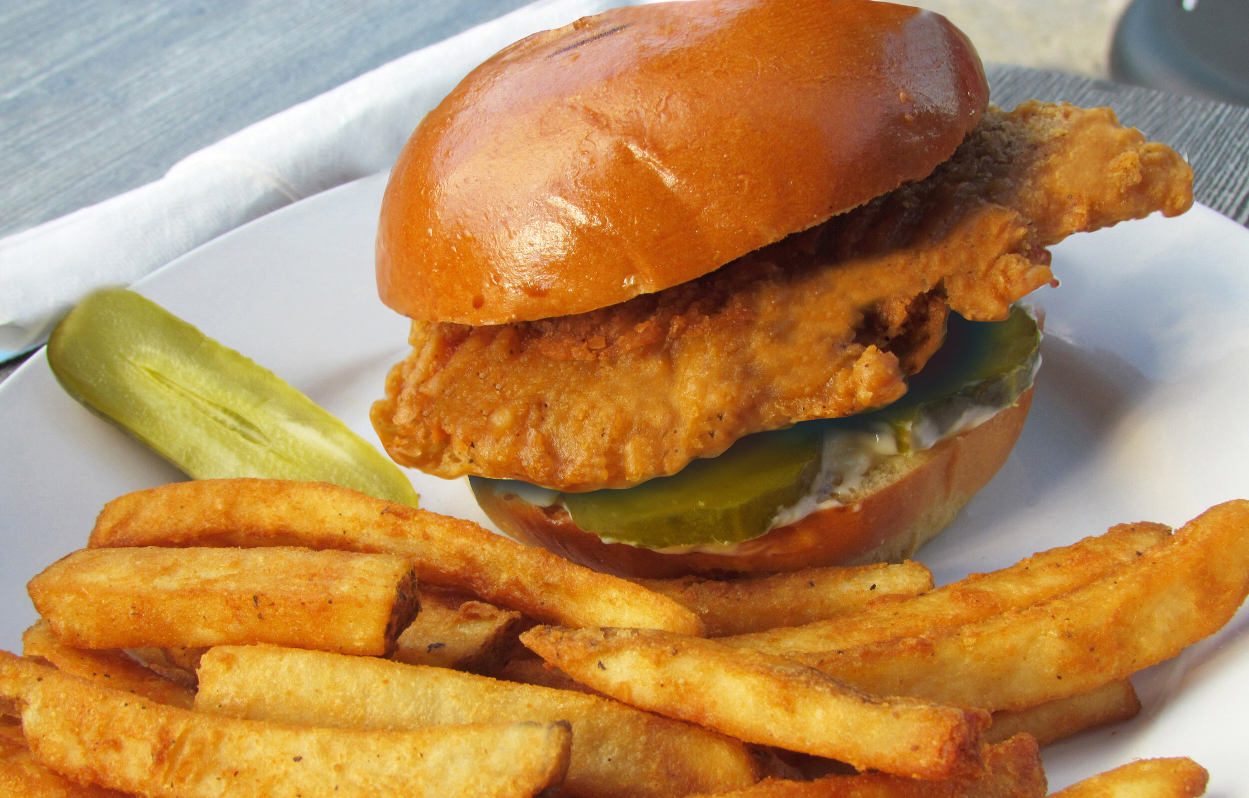   NEW! BUTTERMILK FRIED CHICKEN SANDWICH    CALL (860) 635-7112  