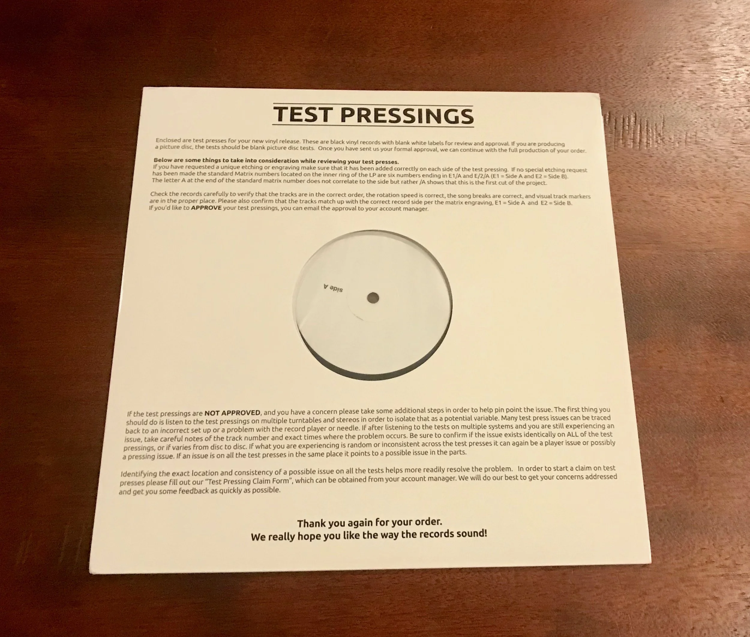 Wap Konn Jòj! (Test Press)
