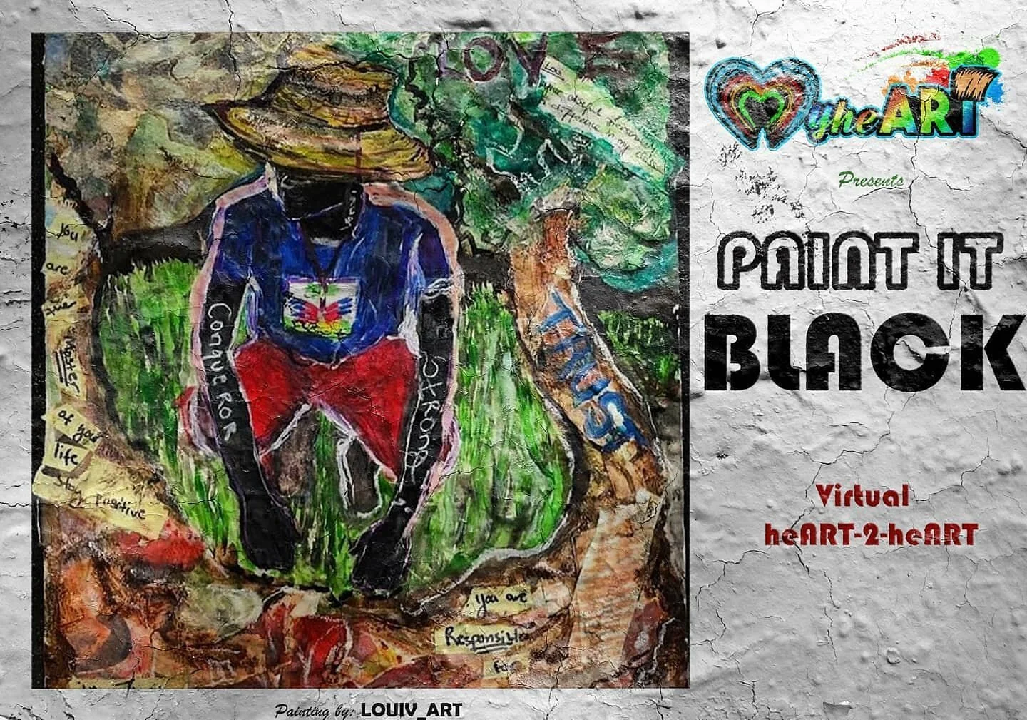 □Black Lives Matter □ Black Art Matters 

Would you check both boxes?

Come join us for a virtual heART-to-heART where we'll discuss the current state of BLACK America. Use your heART (Art) to express your thoughts and feelings on topics around racia