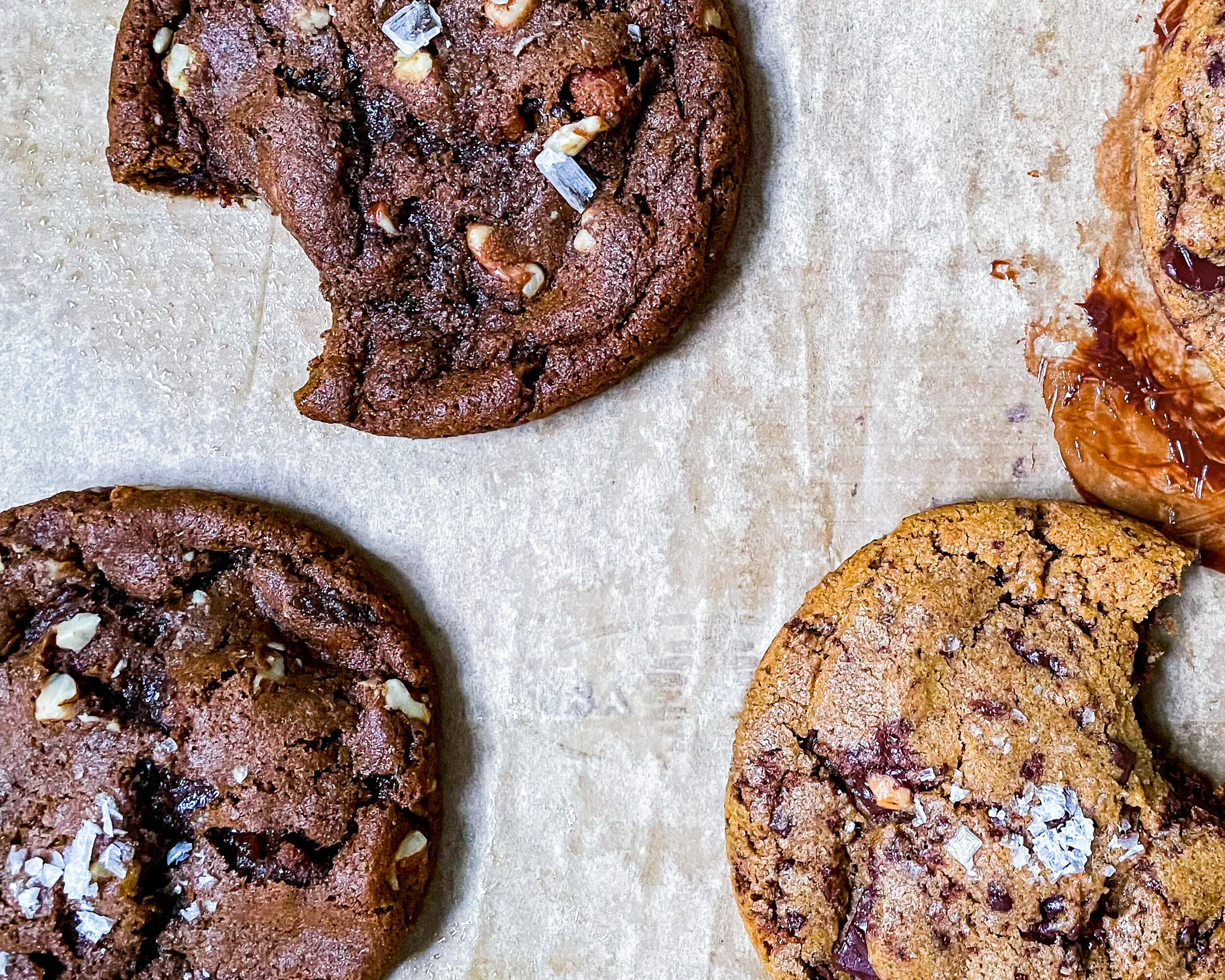 Small Batch Miso Molasses Cookies