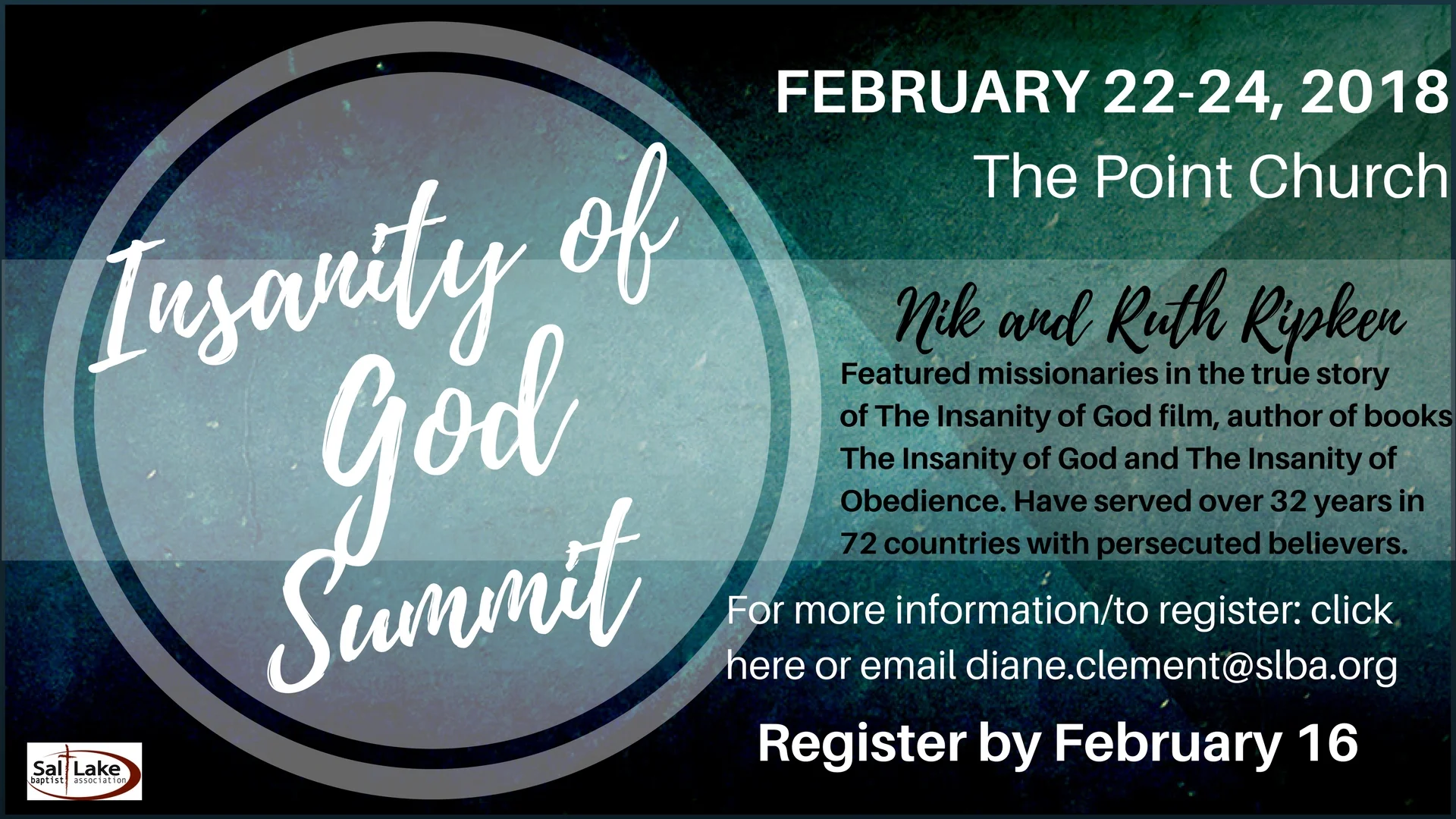 Insanity of God Summit
