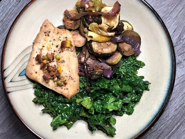 Miso Cod and Roasted Veggies