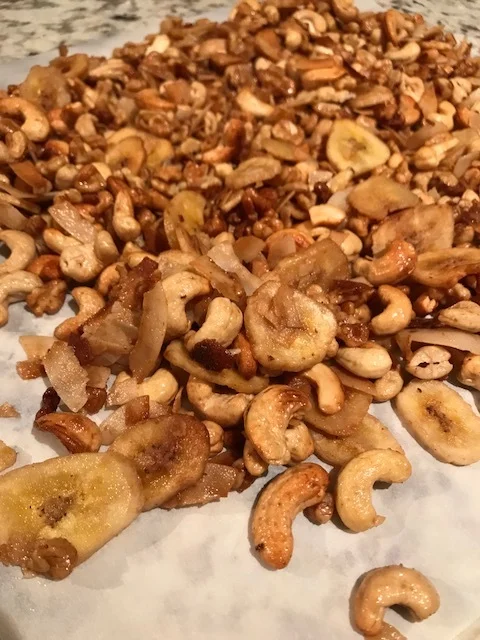 Laying Flat to dry on parchment paper