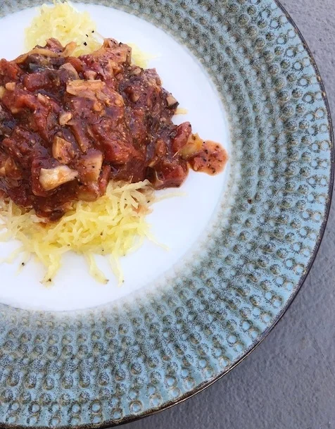Crockpot Marinara &amp; Spaghetti Squash