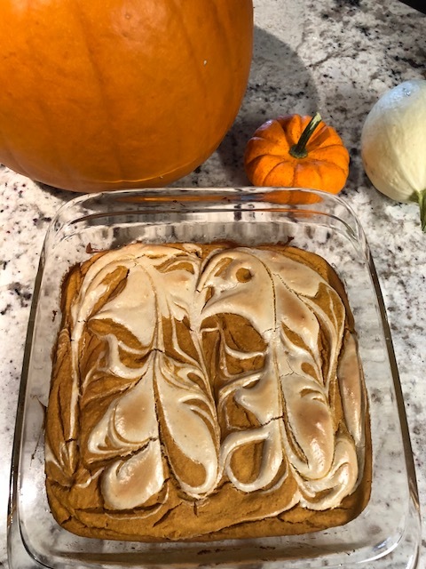 Final product just after it came out of the oven!