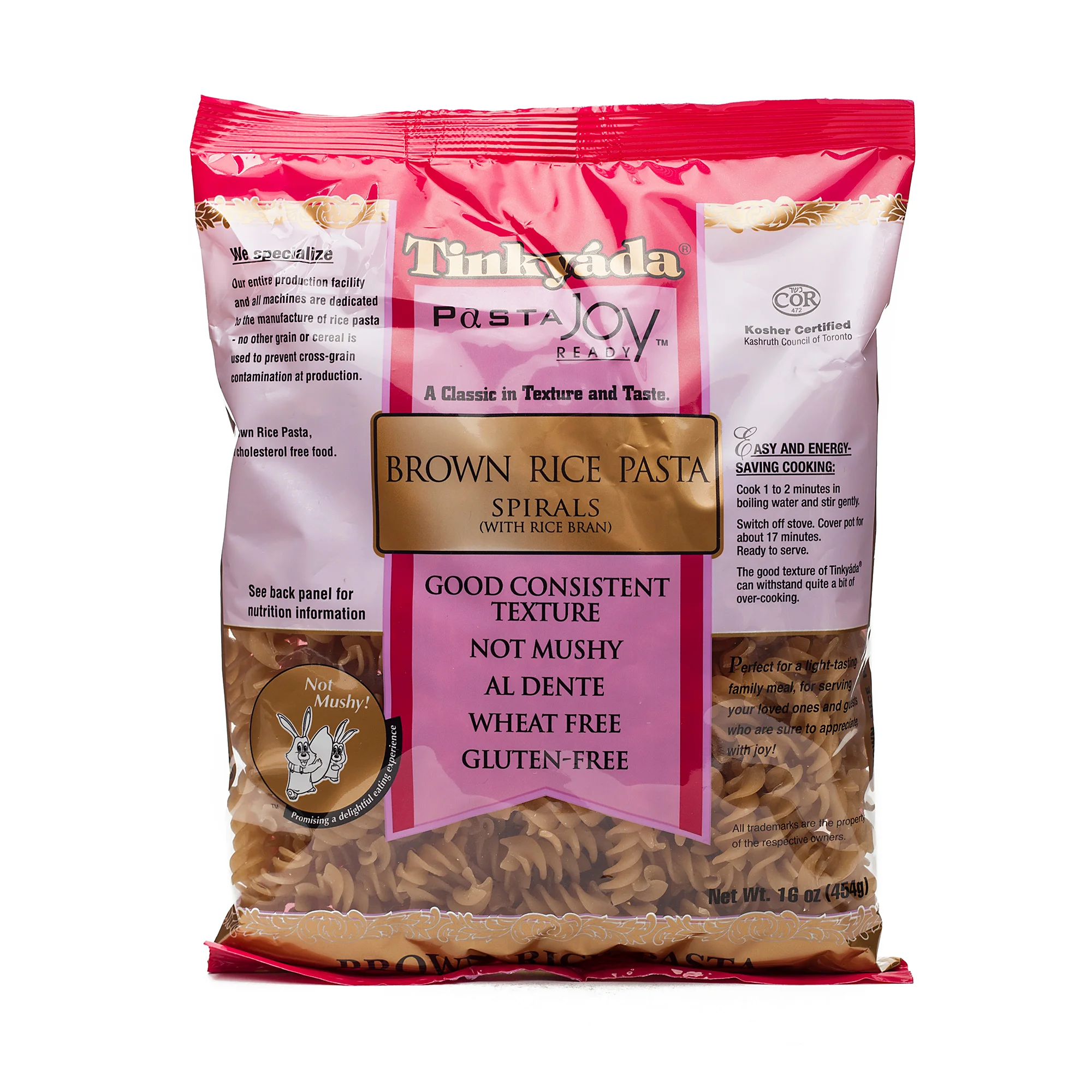 One of my favorite brands of pasta for brown rice
