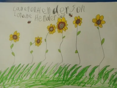 Sunflower drawing gallery
