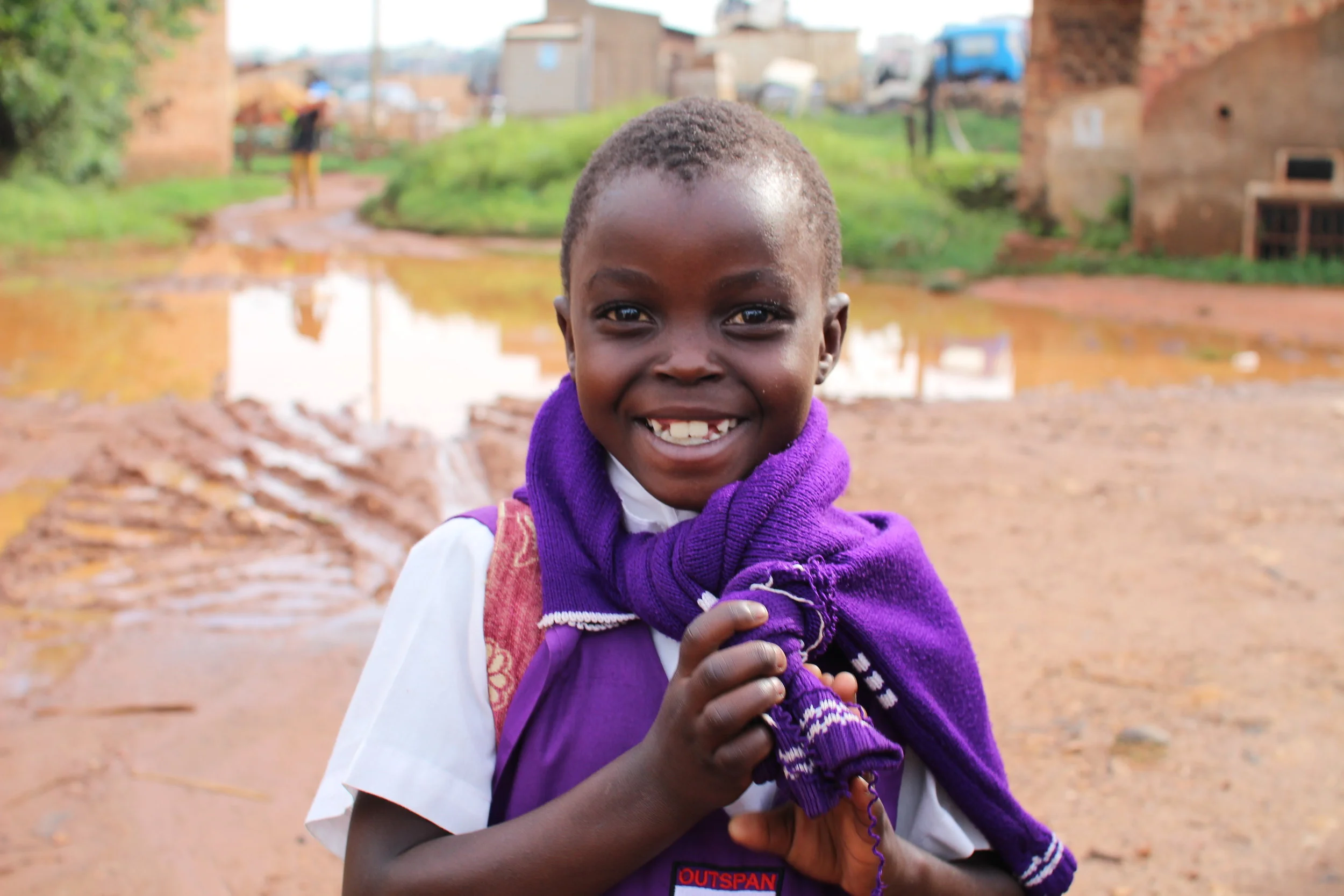 Education for orphaned children in the slums of Kampala