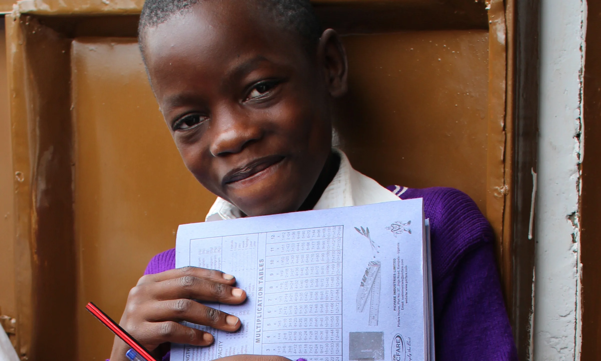 Back to school in Kampala today