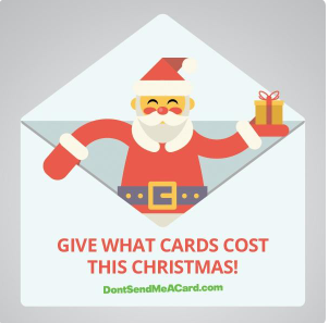 Don't send me a card!