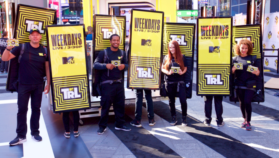 MTV Walking Billboards