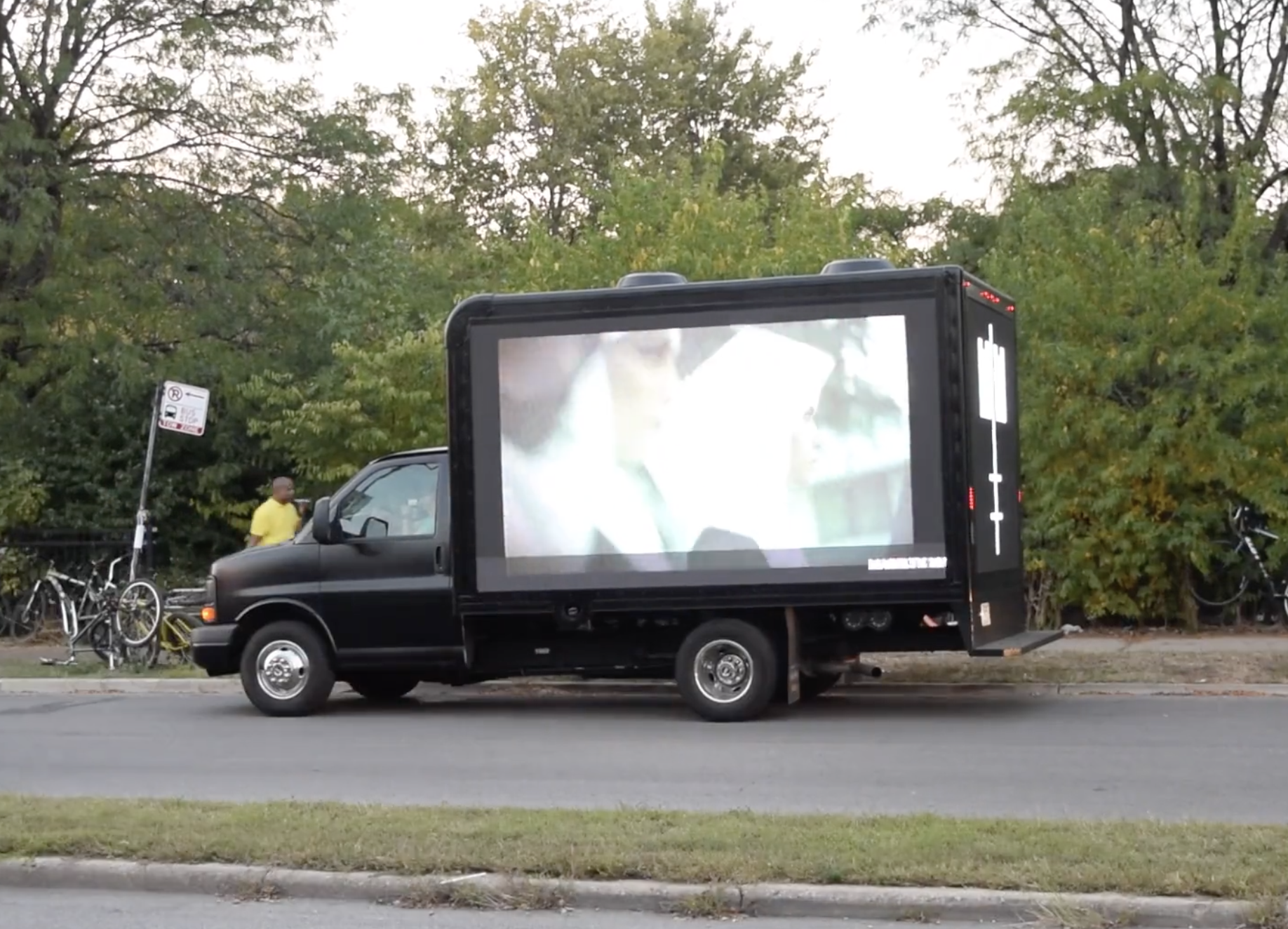 Marilyn Manson Video Truck Campaign