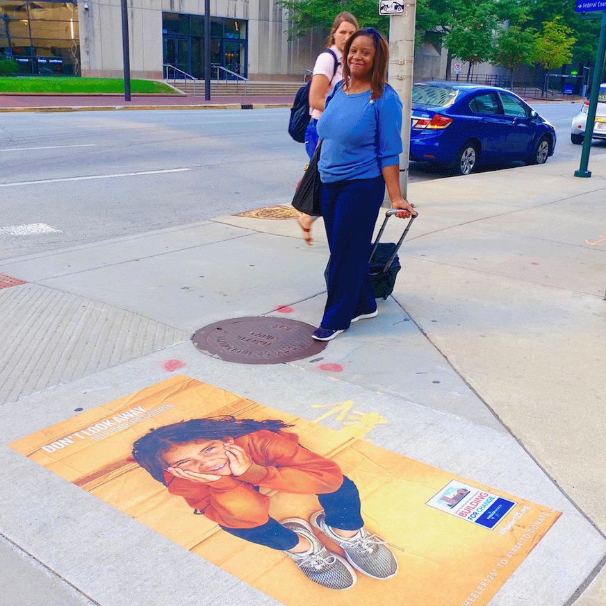 September 2018 Sidewalk Decal Campaigns