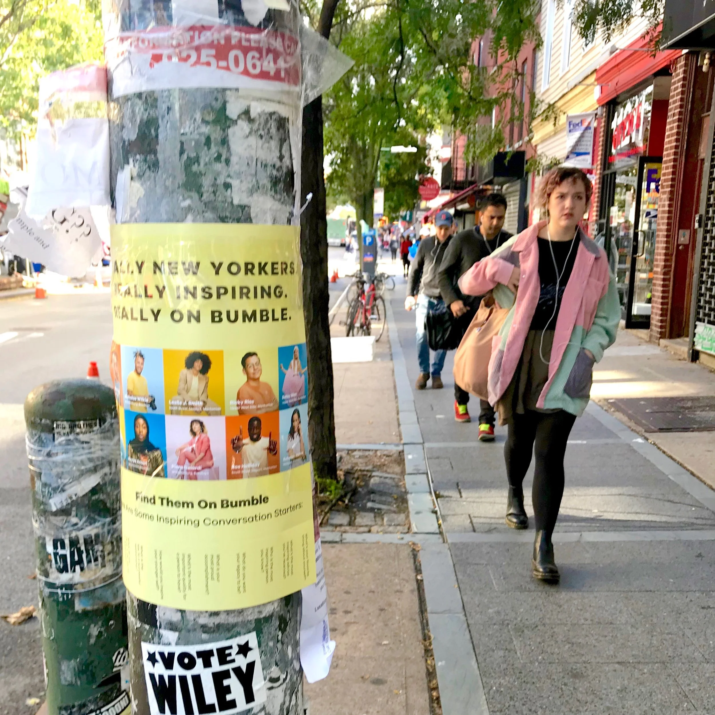 Bumble helps you find love with Lost Dog Posters