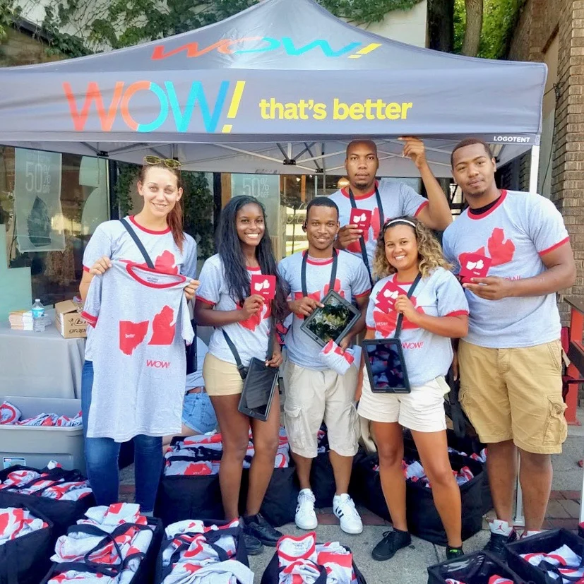 Back to School Street Team for WOW! Cable