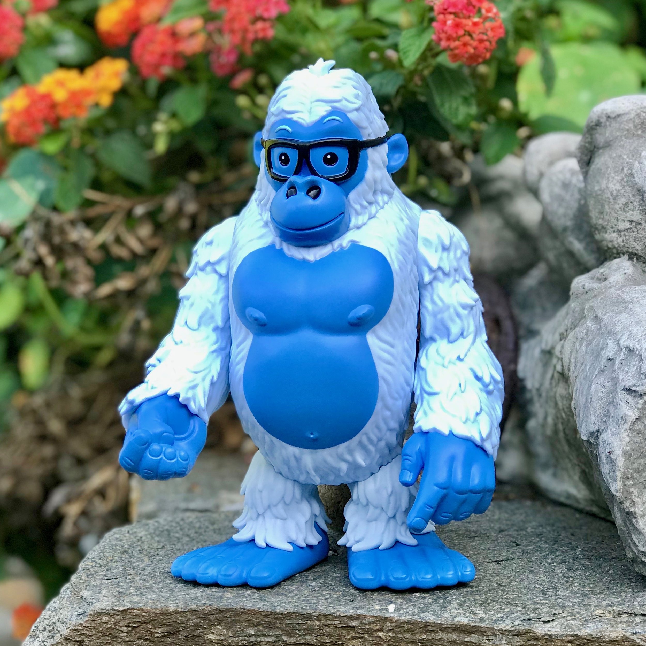 DESIGNER VINYL TOY GOGORILLA "THE BLUES"