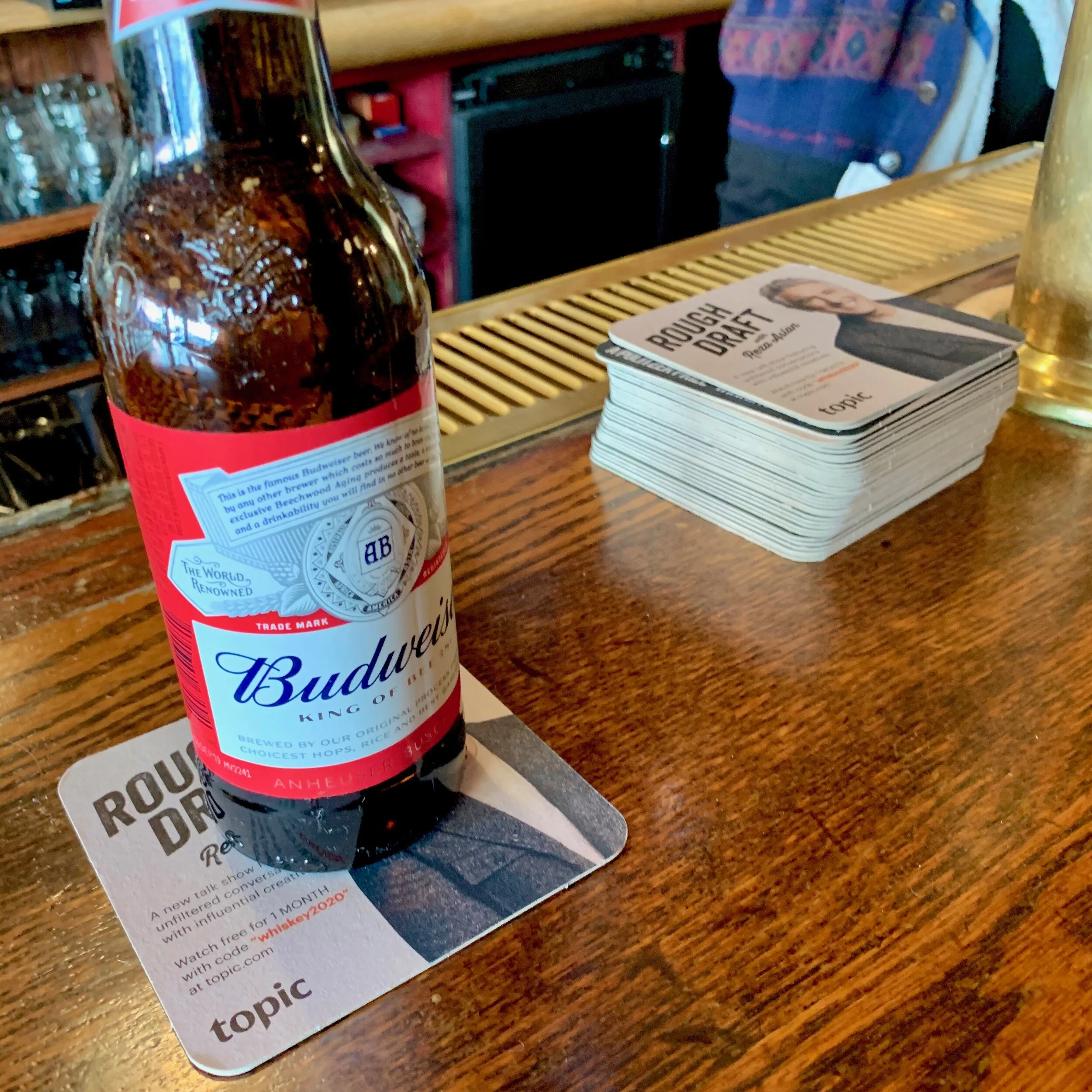 First Look - Reza Aslan Bar Coasters