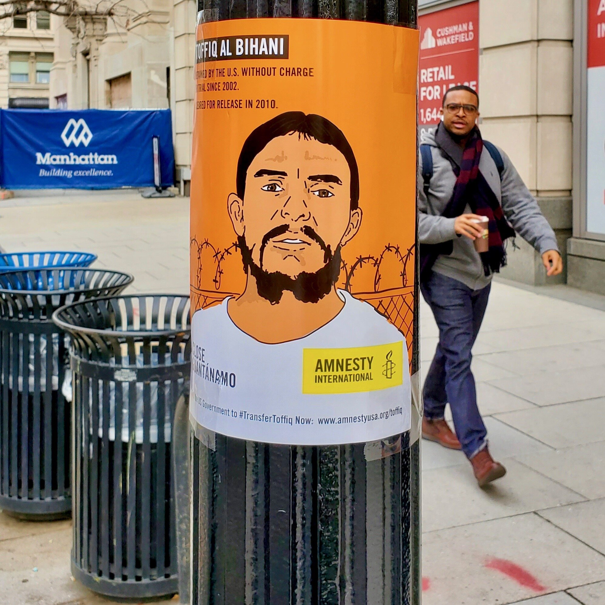 Street Posters for Amnesty International
