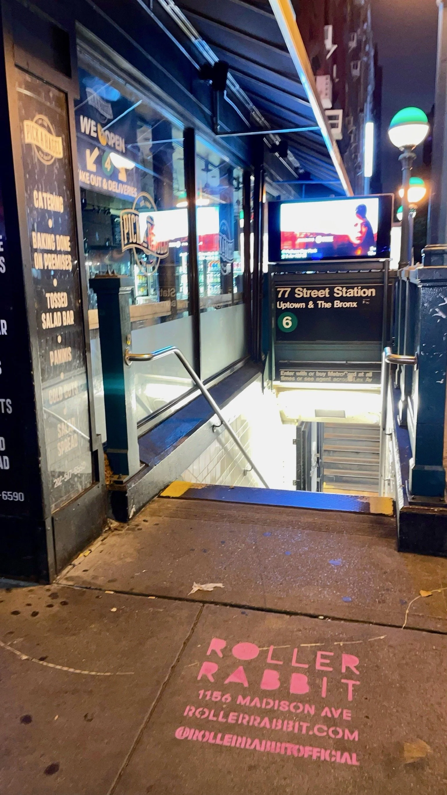 SIDEWALK STENCILS FOR ROLLER RABBIT