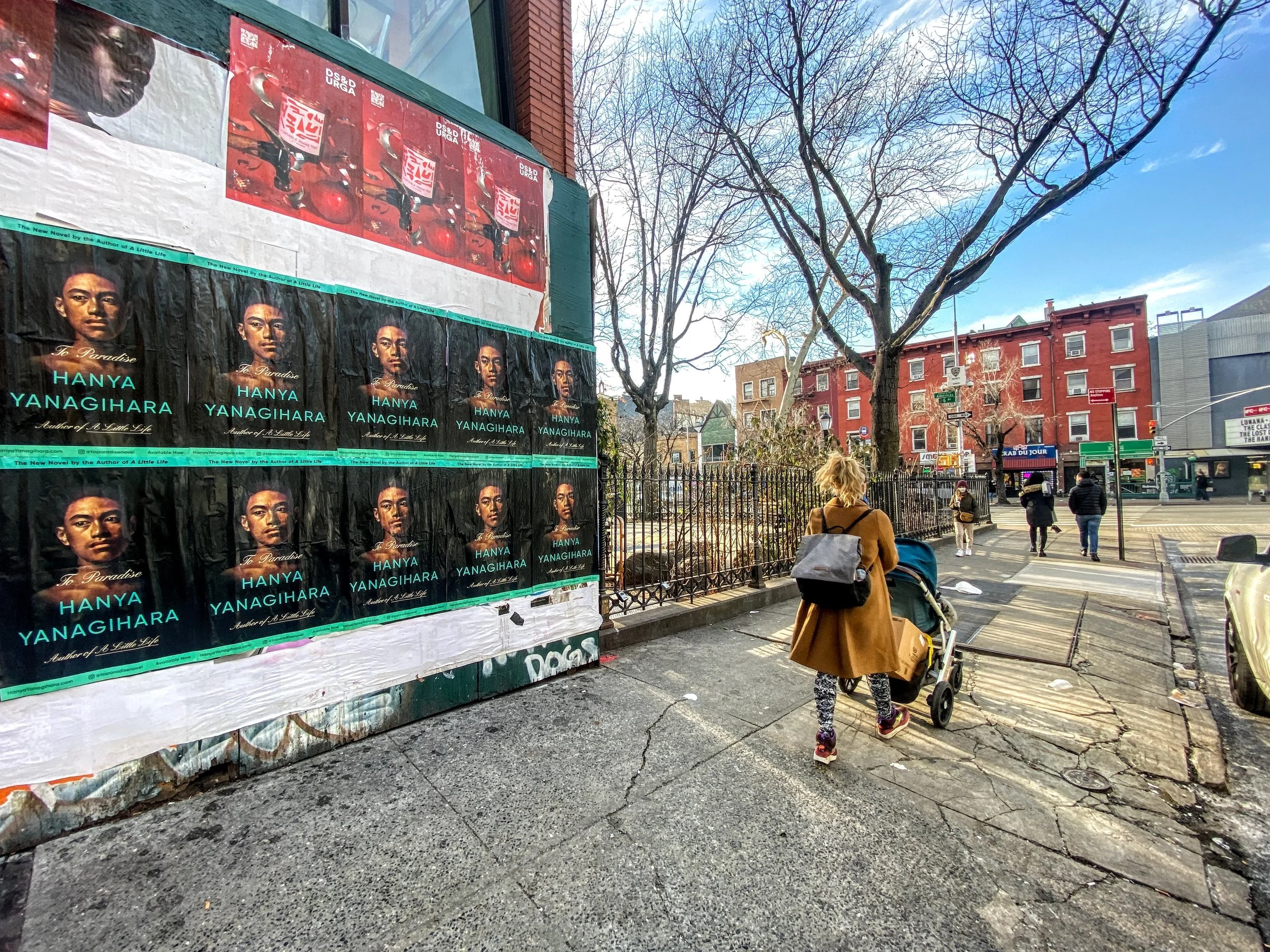 WILDPOSTING CAMPAIGN FOR NOVEL RELEASE