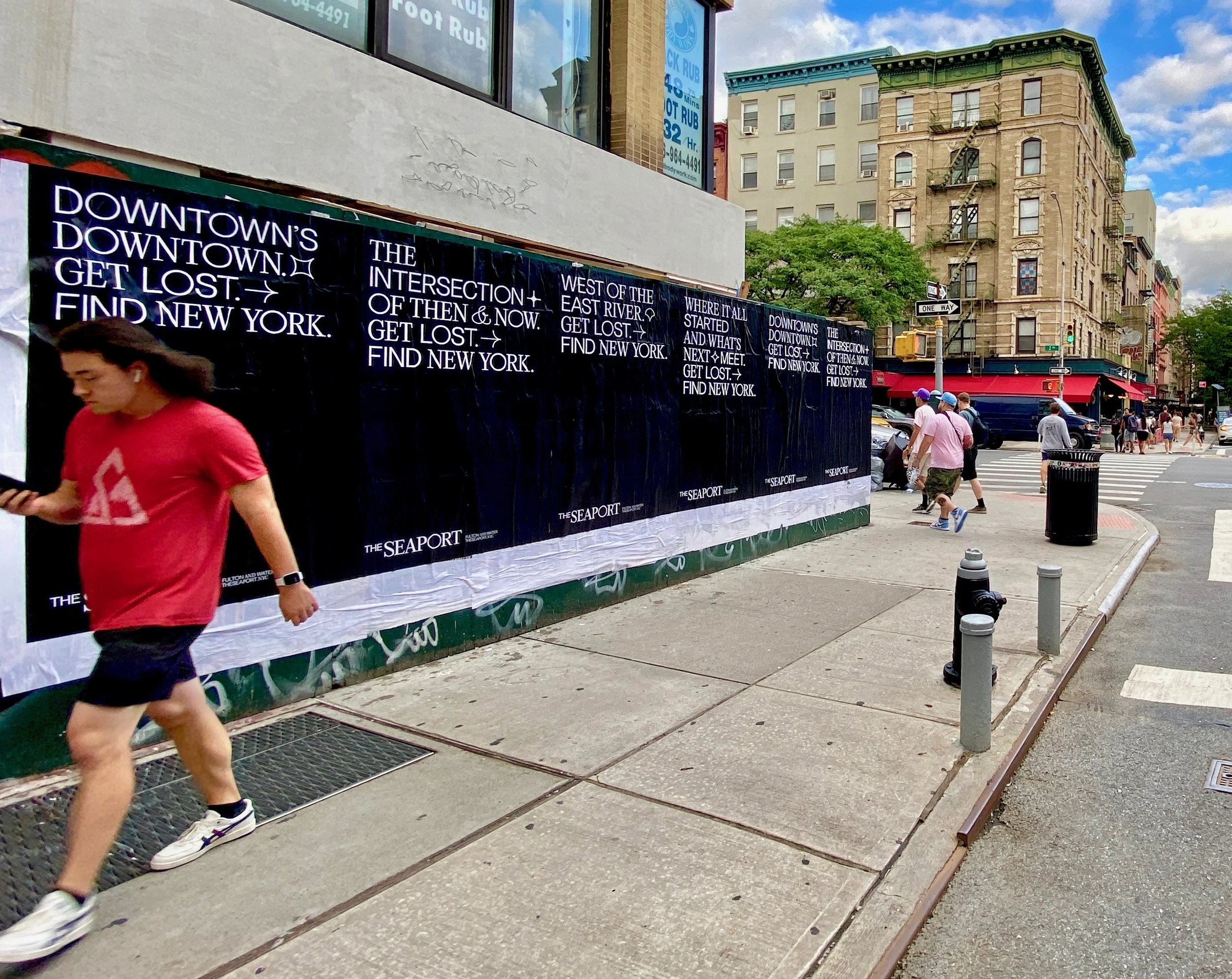 Wildposting Campaign for Howard Hughes Seaport