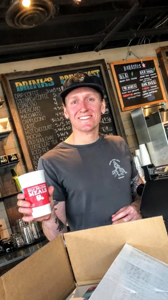 MEALS ON WHEELS COFFEE SLEEVES