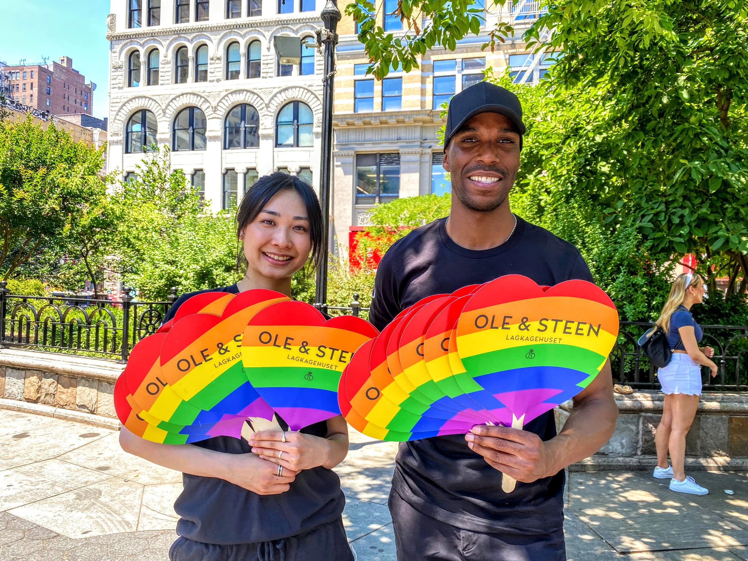 OLE AND STEEN SEND STREET TEAMS TO PRIDE!