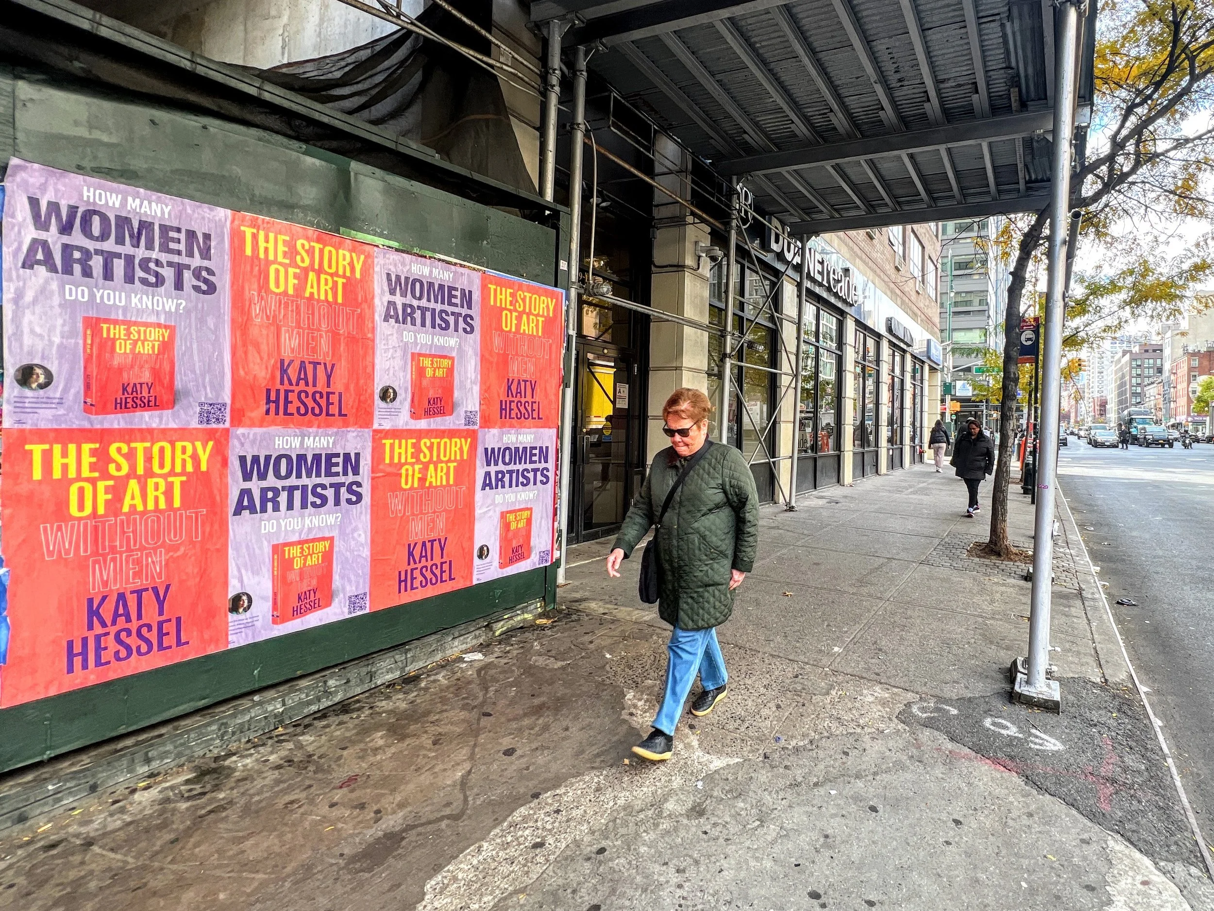 BOOK RELEASE WILDPOSTING IN NYC 