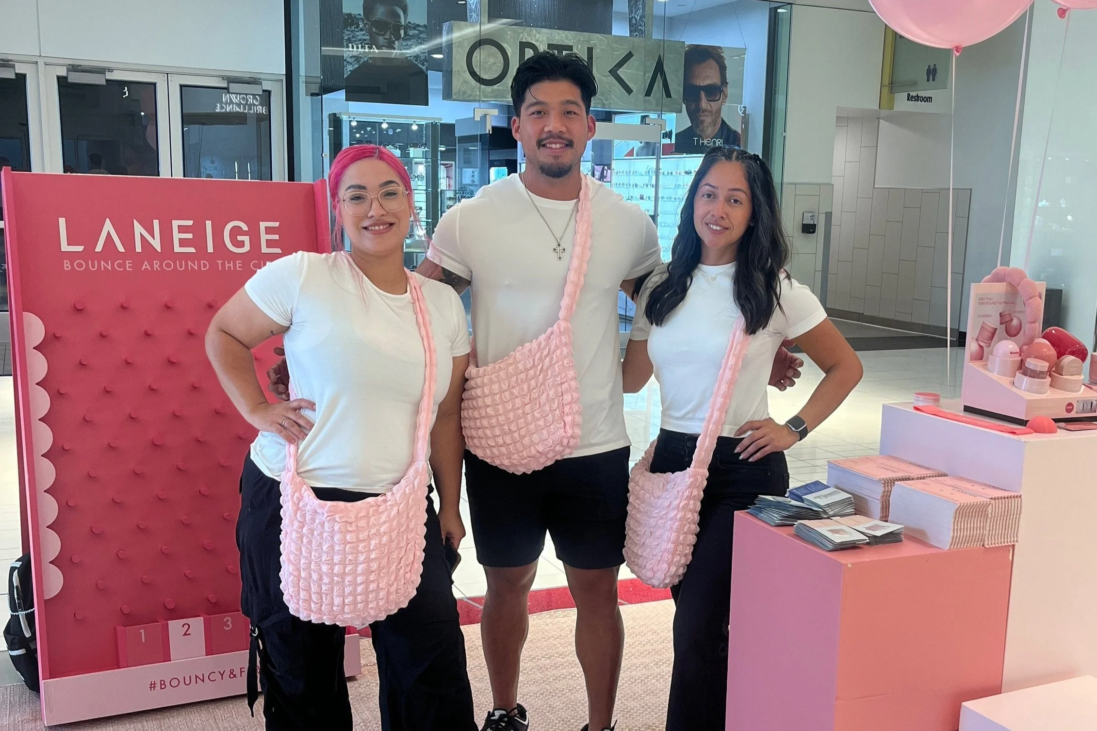 BOUNCE AROUND 5 CITIES WITH LANEIGE - GUERRILLA MARKETING POP-UP