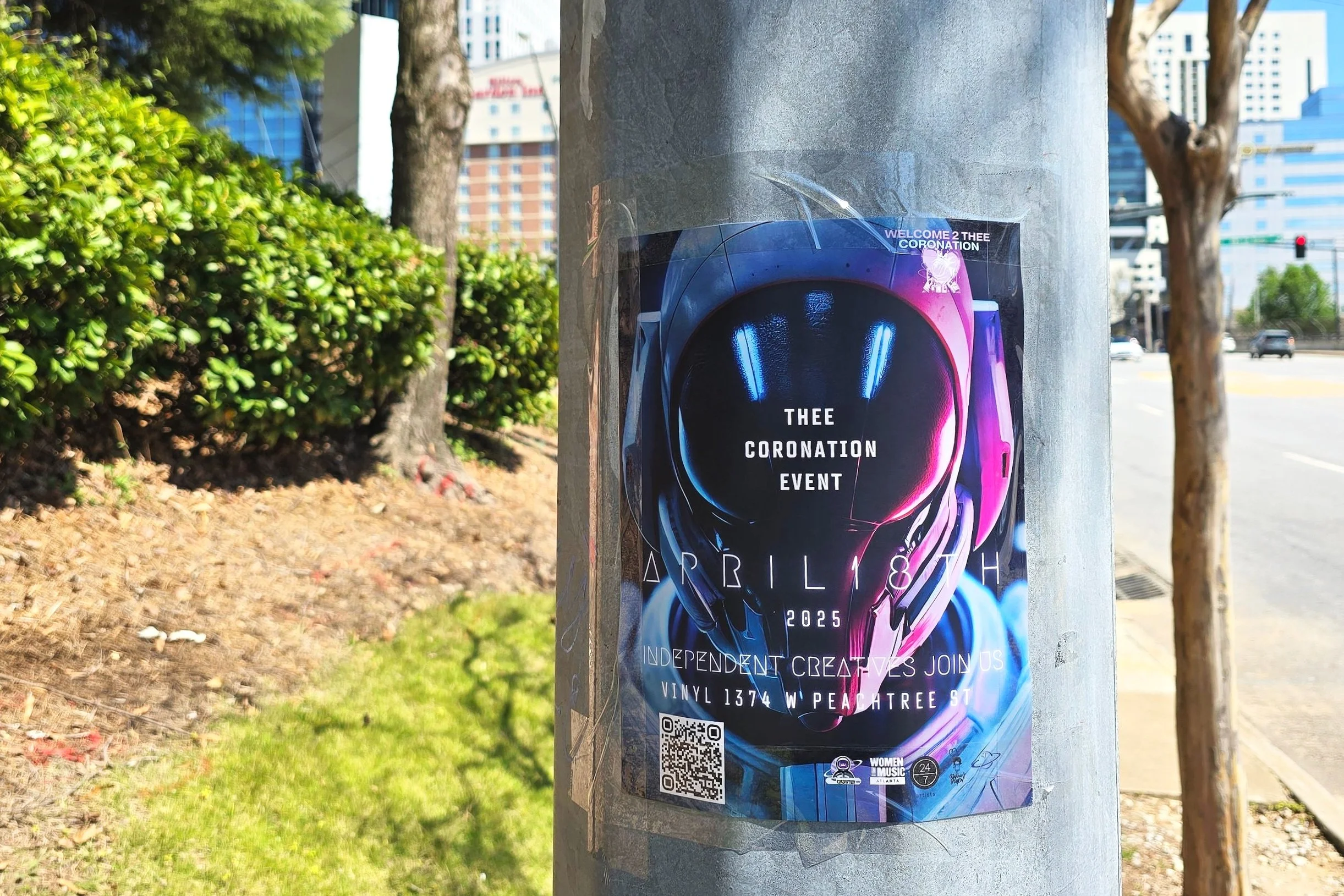 Street Poster Campaign for a Major Music Event in Atlanta