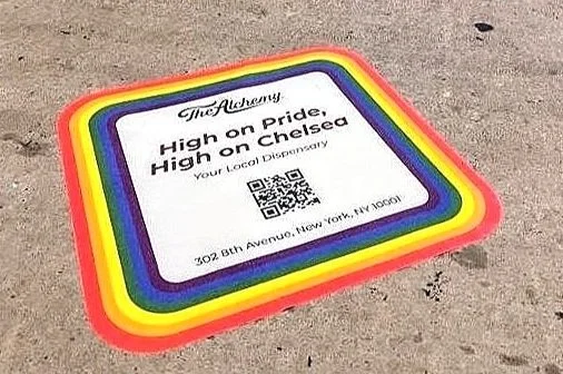 The Alchemy Cannabis Takes Over NYC with a Unique Decal Campaign