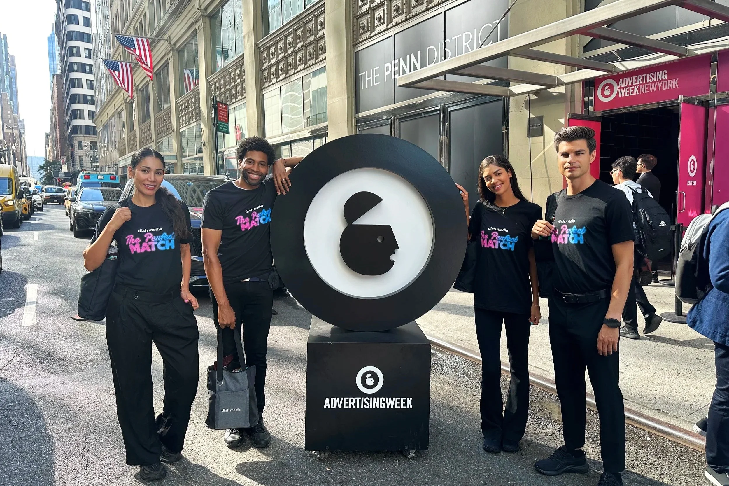Street Team Activation Energized Advertising Week for DISH Media
