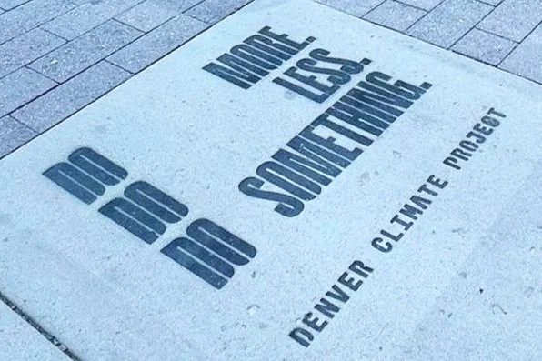 Stencil Statements: How The Denver Climate Project Pulled It Off