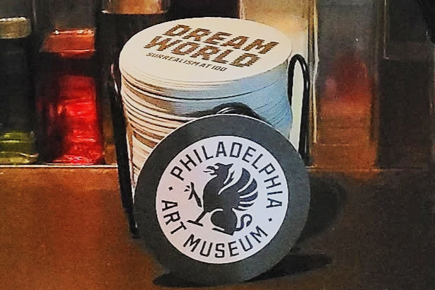 Philadelphia Museum of Art Uses Bar Coasters to Promote Dream World Exhibit