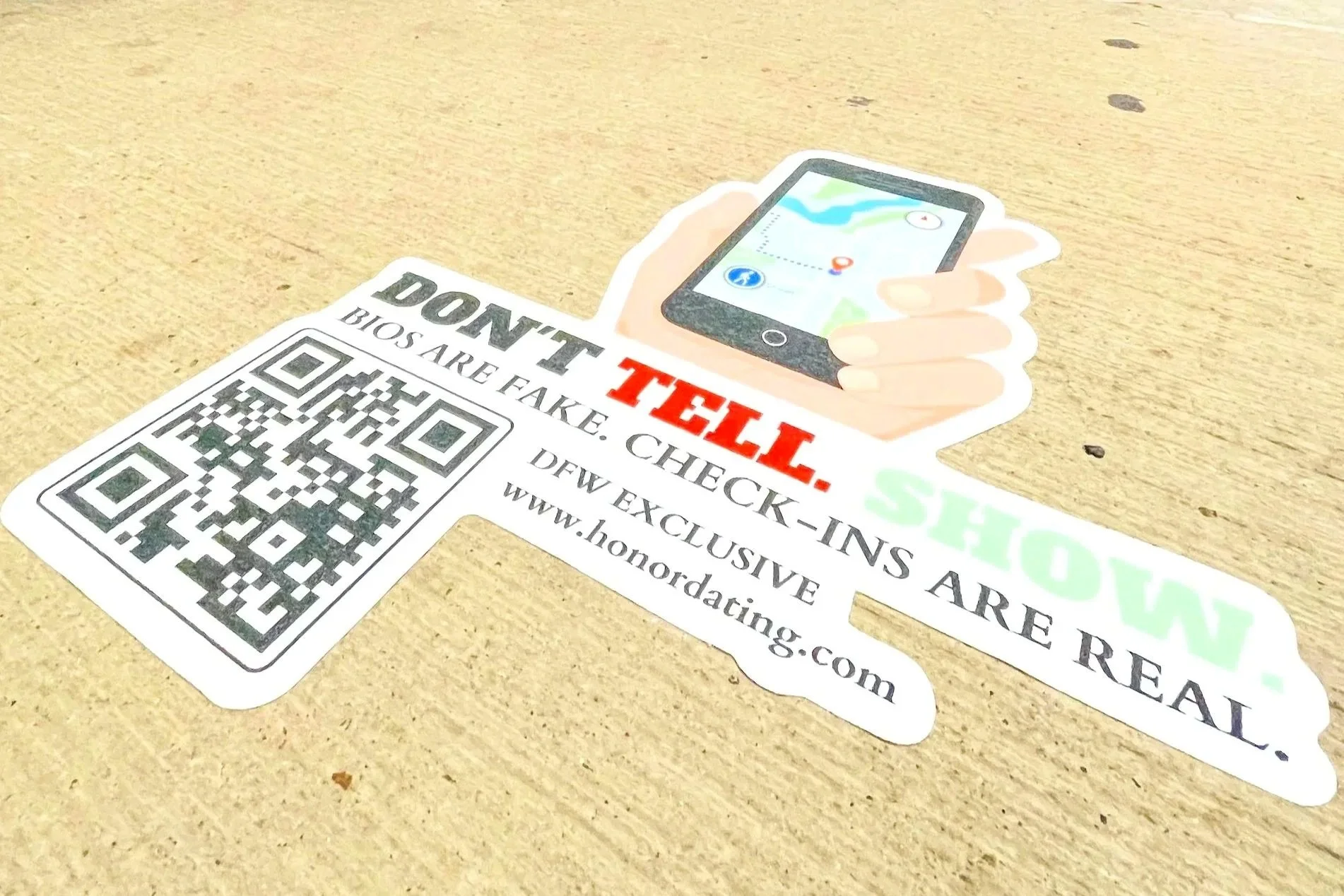 Honor Dating: A New Dating App Chooses Sidewalk Decal Promotions