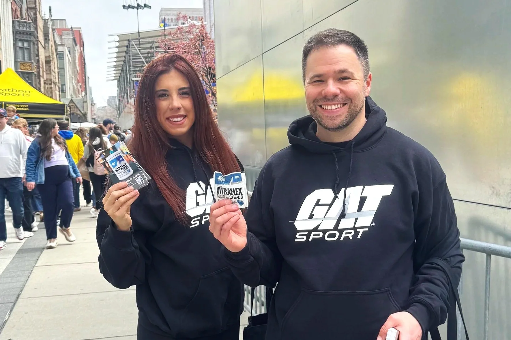 Boston Marathon Street Team for GAT Sport