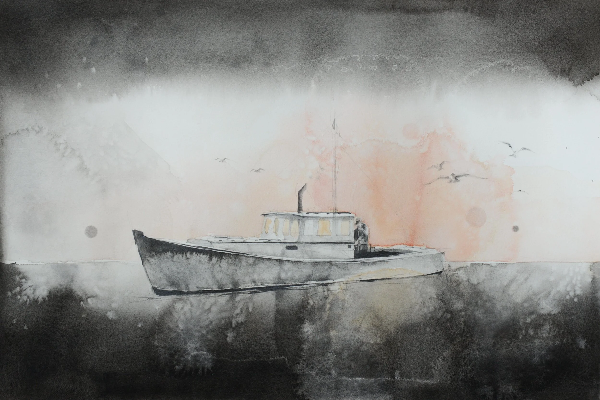 Gray’s Grey Watercolor on paper | 12×18” Available