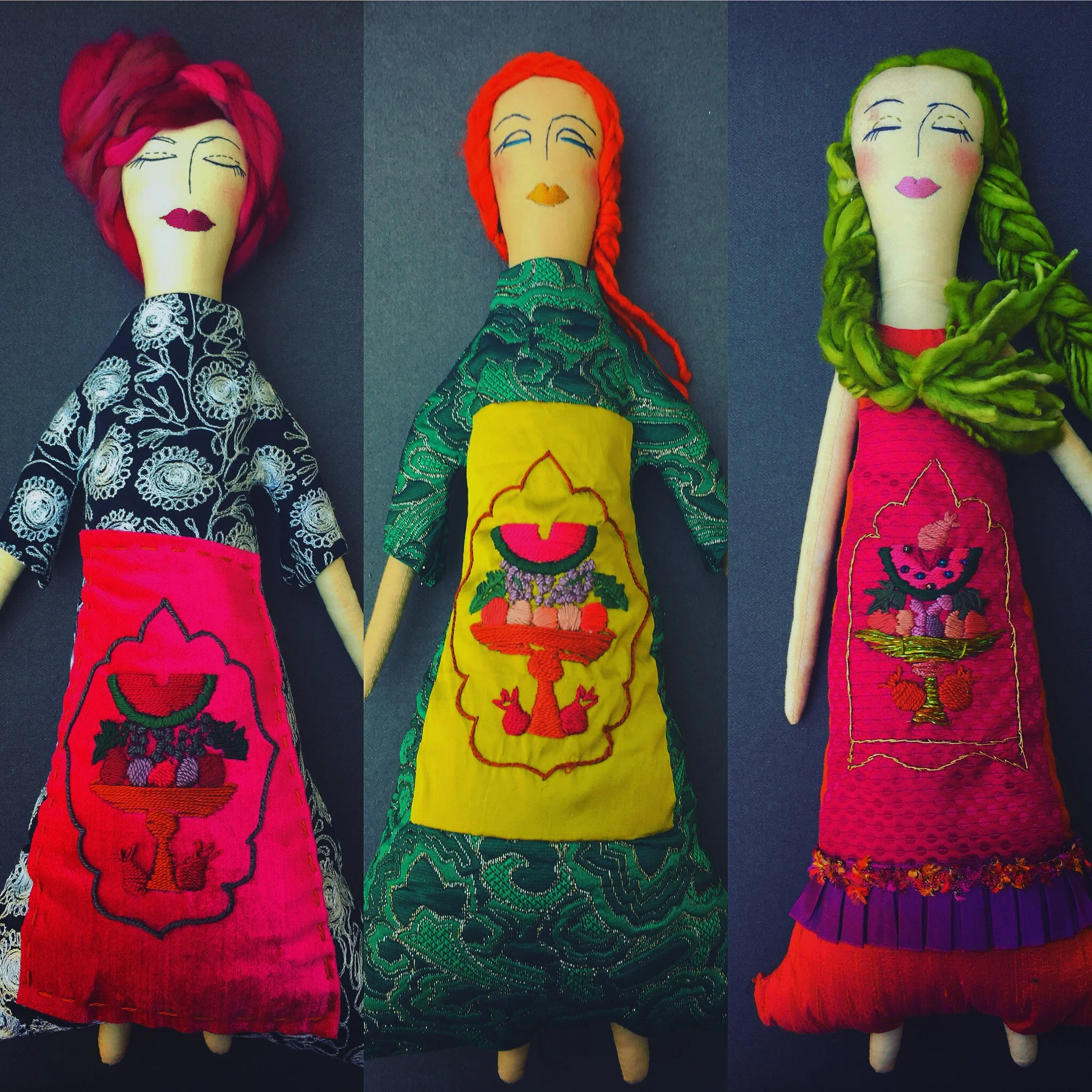 Healing With the help of Handmade Syrian Women Dolls