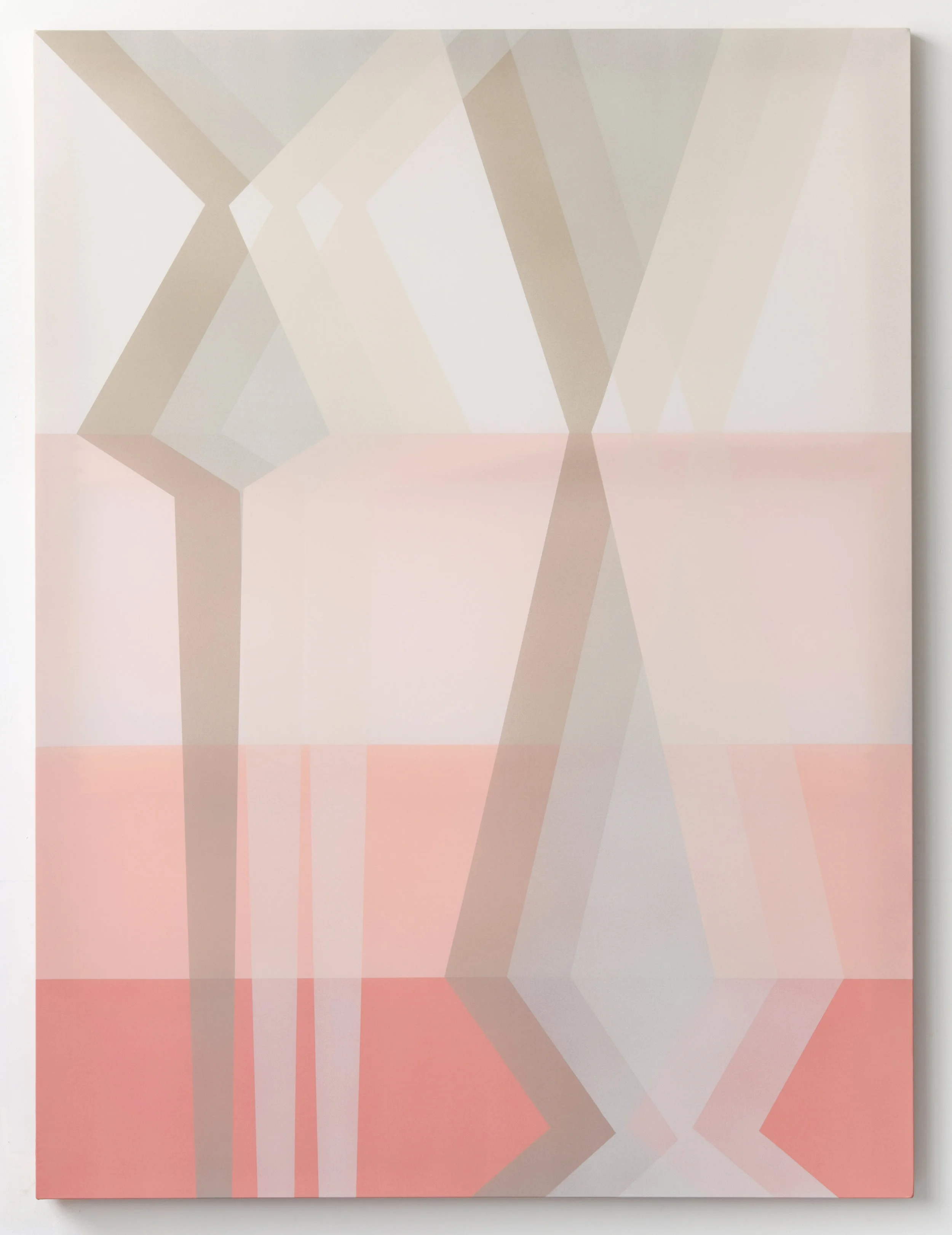 archetype 2019 acrylic on silk 60 in x 45 in