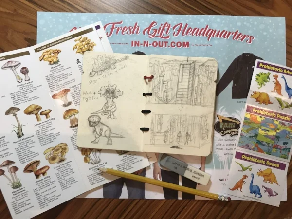 Early Fungisaurs sketches
